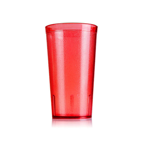 Red Textured Cup 360 ml BPA Free